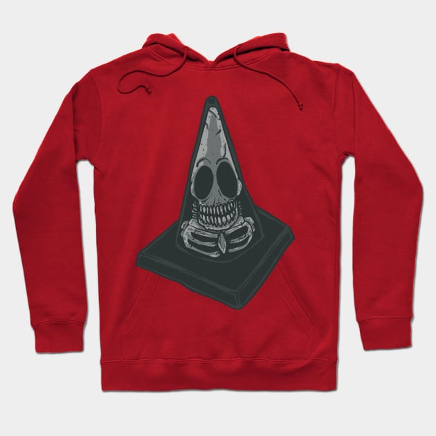 Safety Cone X-Ray Hoodie by revjosh